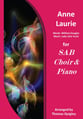 Annie Laurie SAB choral sheet music cover